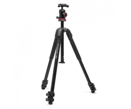 Statyw Manfrotto 190X Alu Black z głowicą 496 Arca-Swiss